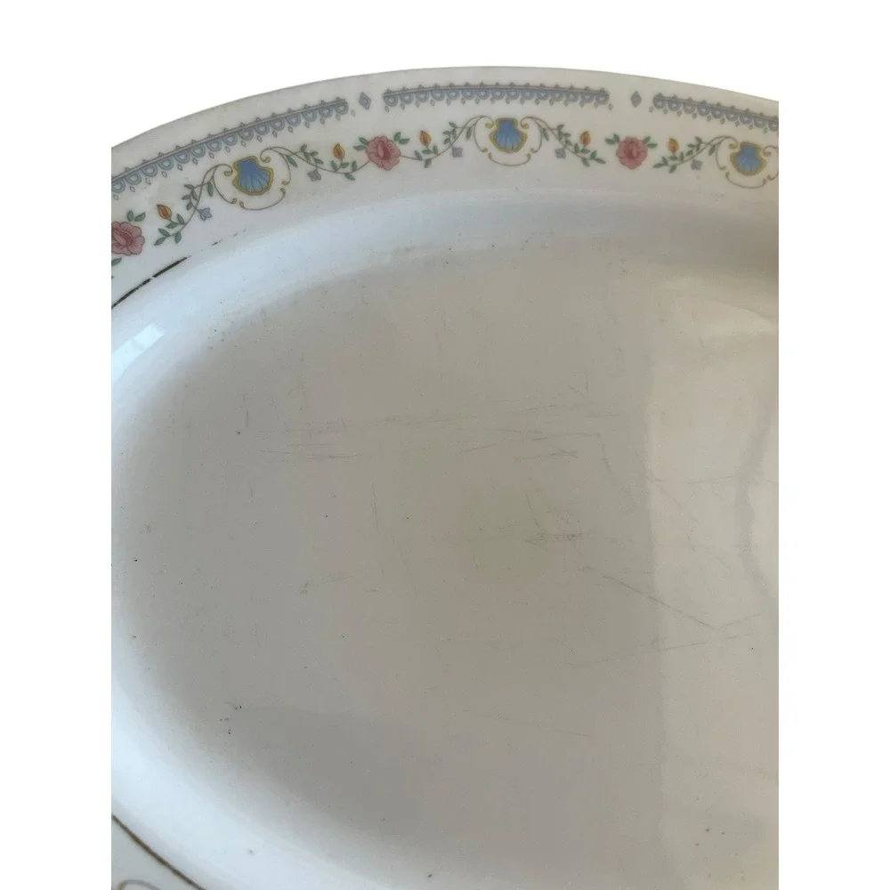 Vintage  TIVOLI 8305 Oval Serving‎ Platter 14.25